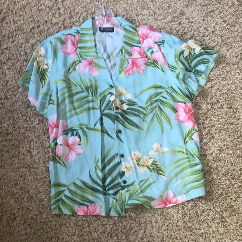 Button up tee